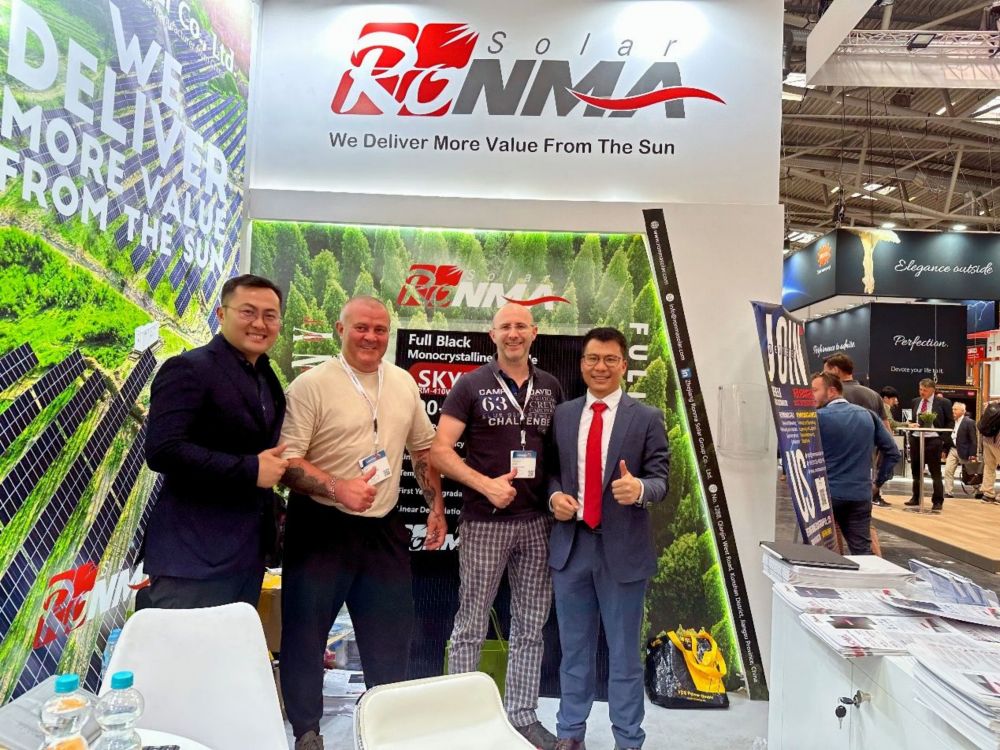 Ronma Solar's Booth at Interso4